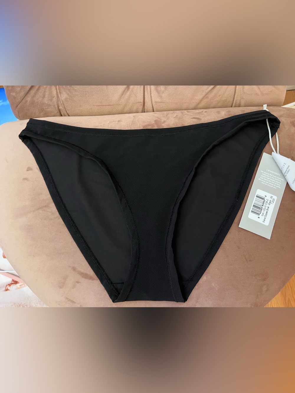Negative Underwear Sieve Dipped Brief Panty - Picture 9 of 14